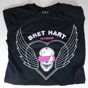 Retro Bret The Hit Man Heart WWE WWF Shirt T shirt